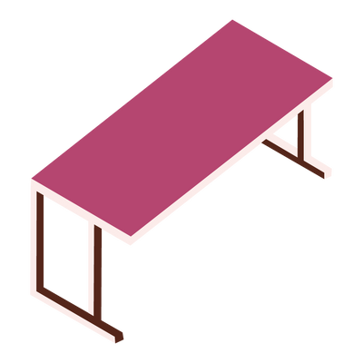 Provide desk dimensions